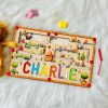 Personalized Baby Name Magnetic Maze Puzzle - Forest