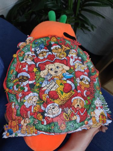 Dachshund Family Wooden Jigsaw Puzzle photo review