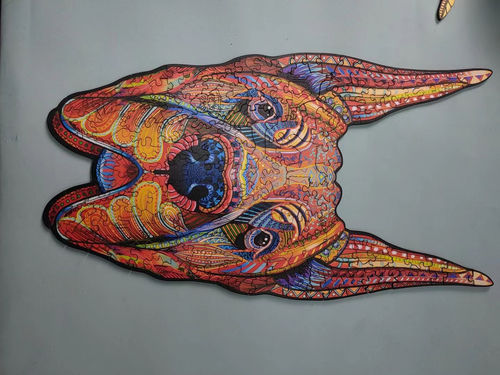 Dachshund Family Wooden Jigsaw Puzzle photo review